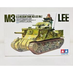 Tamiya M3 Lee MkI US Medium Tank 1:35 Plastic Model Kit 35039 New Sealed